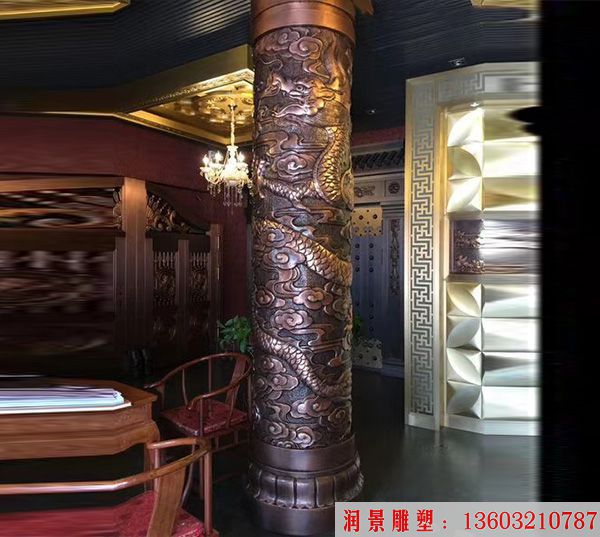 铜柱子 锻铜柱子2
